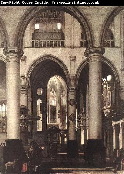 Emanuel de Witte Interior of a Church